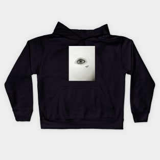 Realistic Eye Kids Hoodie